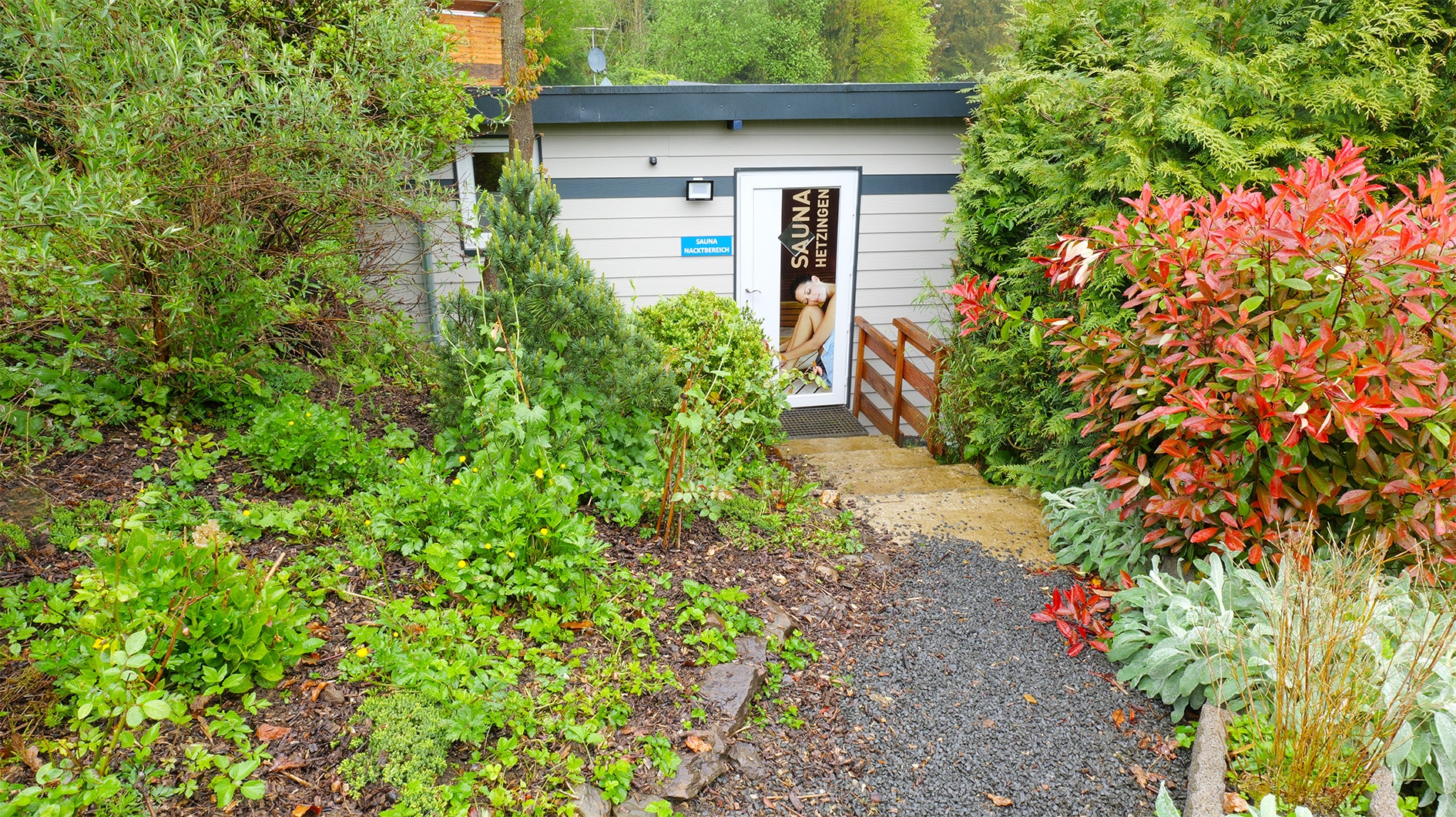 Weg zur Sauna 2